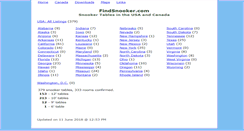 Desktop Screenshot of findsnooker.com